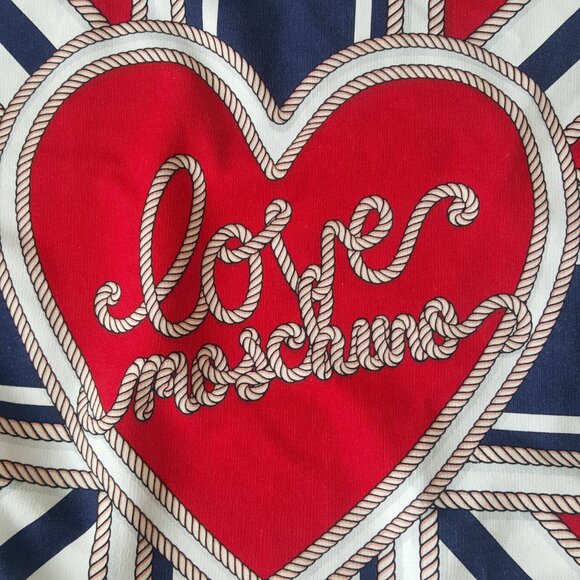 Love Moschino Union Jack Sweatshirt  (US^6) - Picture 2 of 8